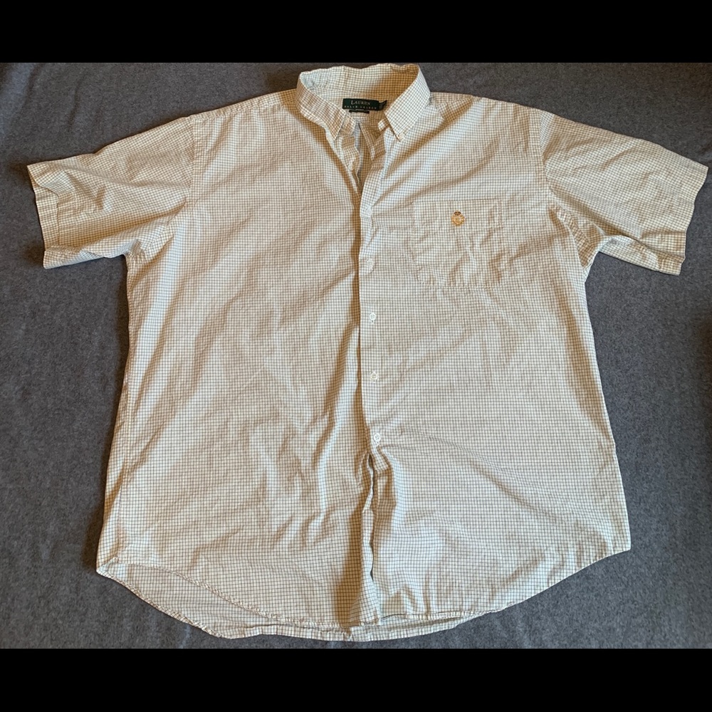 🚨Ralph Lauren Mens Short Sleeve Button Up🚨